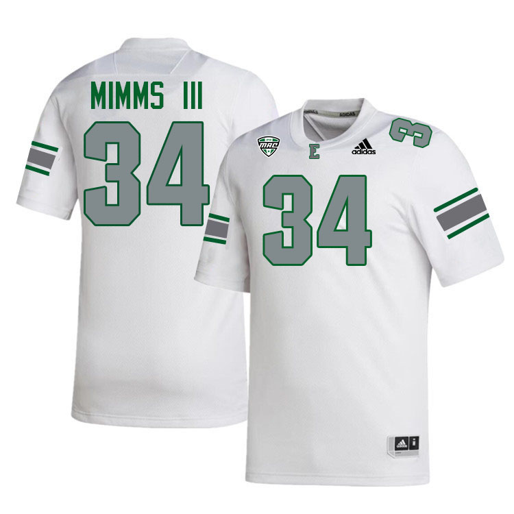 Delbert Mimms III Eastern Michigan Jersey,Eastern Michigan University Eagles Football Jersey-White